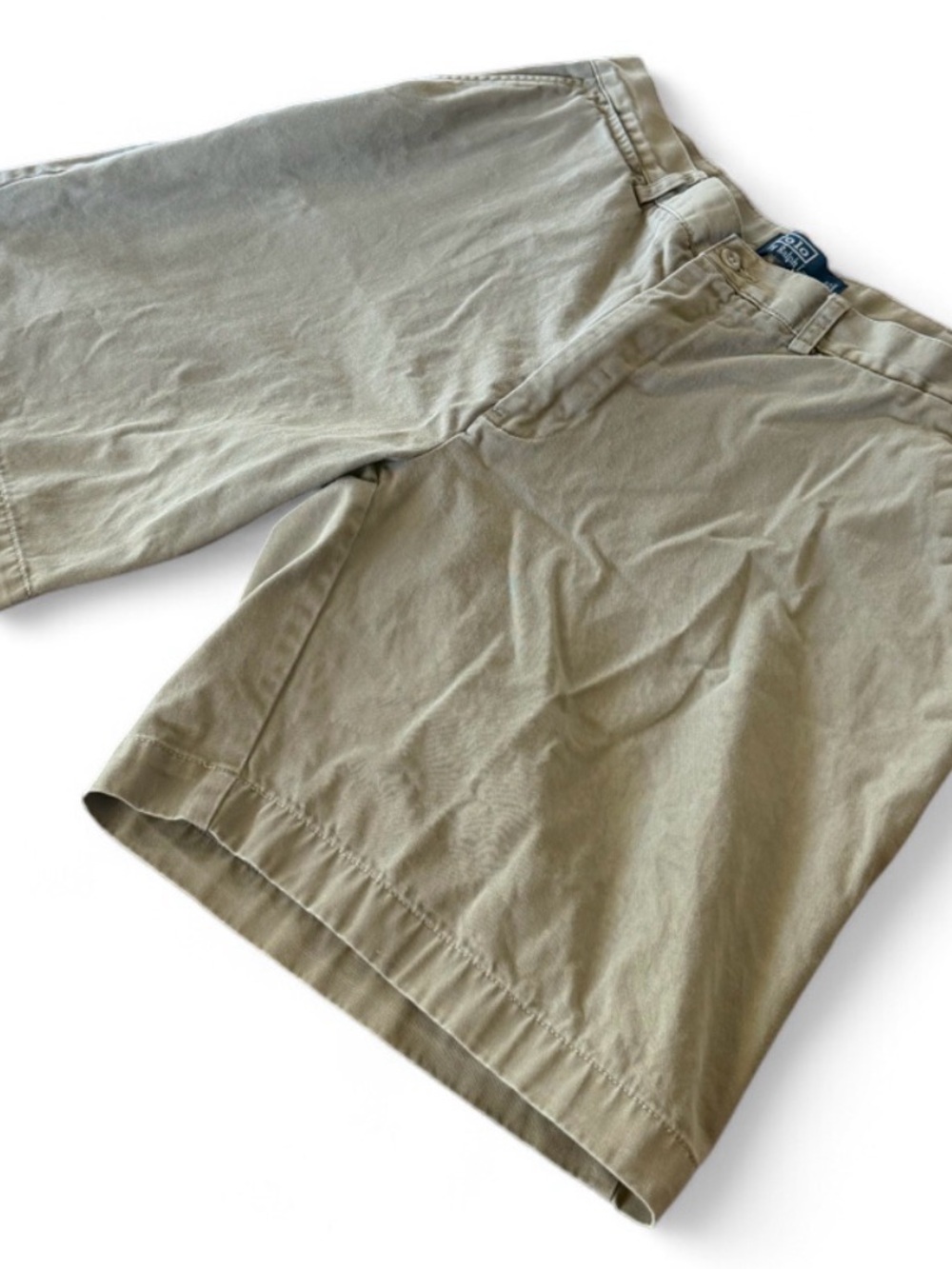 Classic Men's Khaki Cotton Shorts